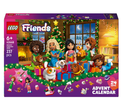 Klocki LEGO® LEGO LEGO Friends 42668 Kalendarz adwentowy na 2025 rok